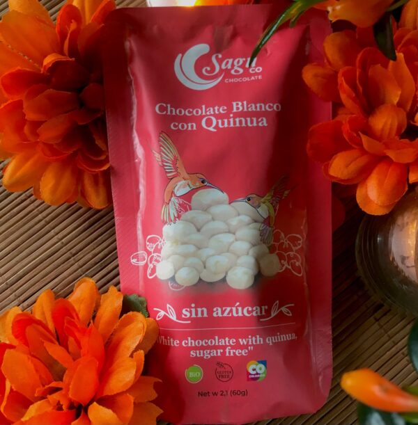 Chocolate Blanco con Quinua - Imagen 2