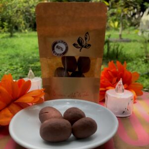 Achiras con Chocolate 60% Cacao