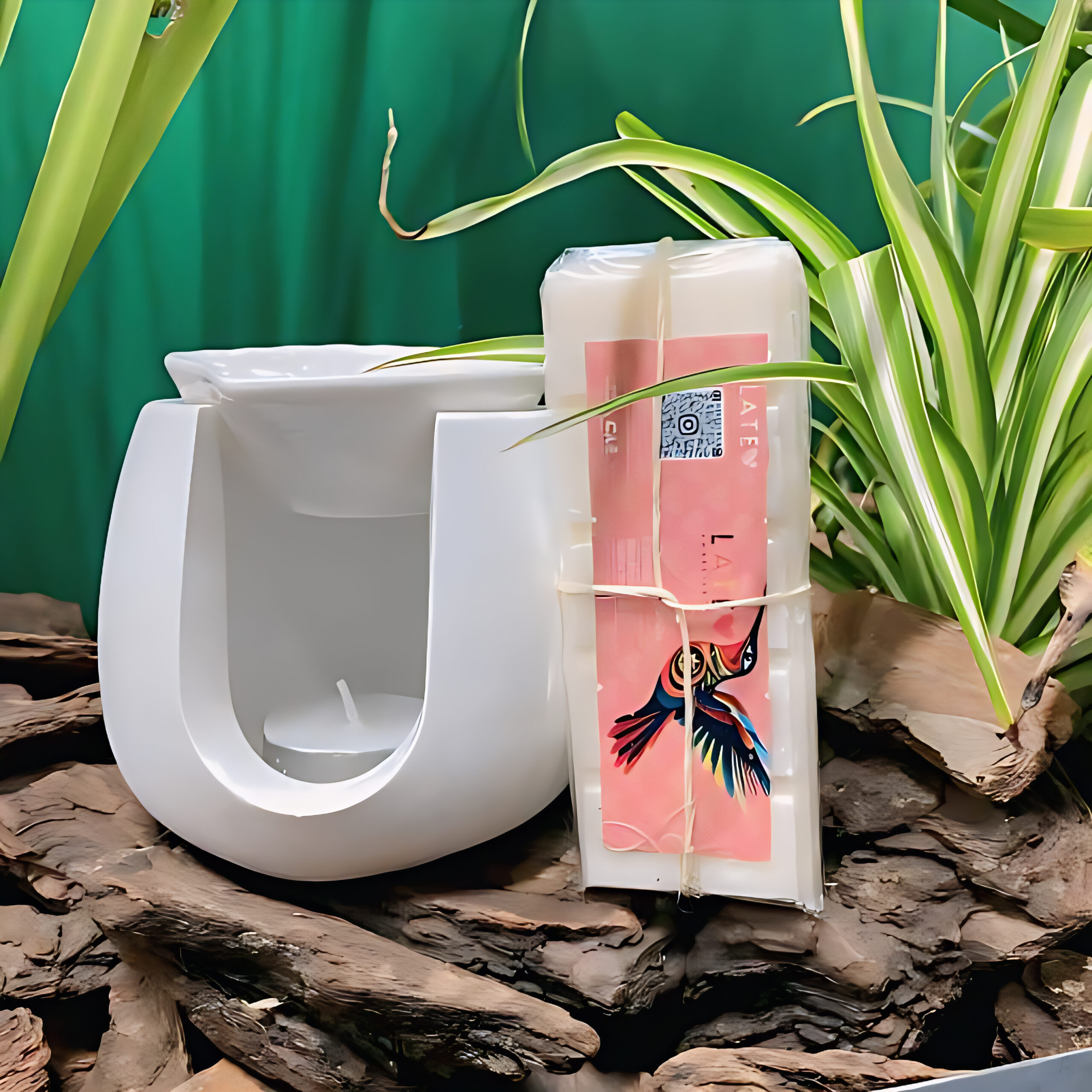 Aromatizadores Naturales - Wax Mealts + pebetero - Imagen 3