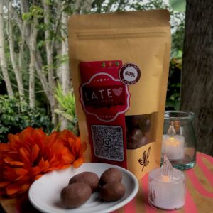 Achiras con Chocolate 60% Cacao