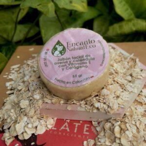 Jabón Facial de Avena y Caléndula