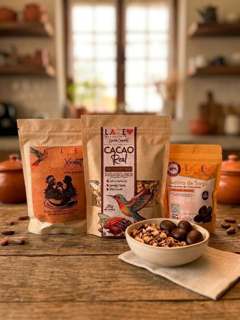 kit Quincenal De Cacao Saludable Late / Granola + Achiras
